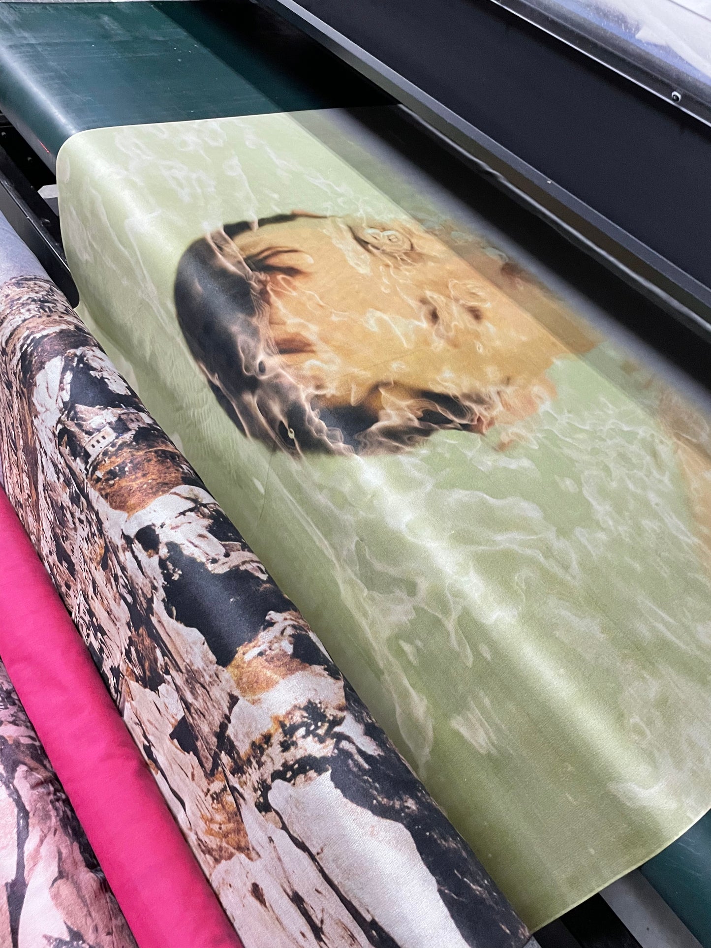 Large Format Art Print on silk