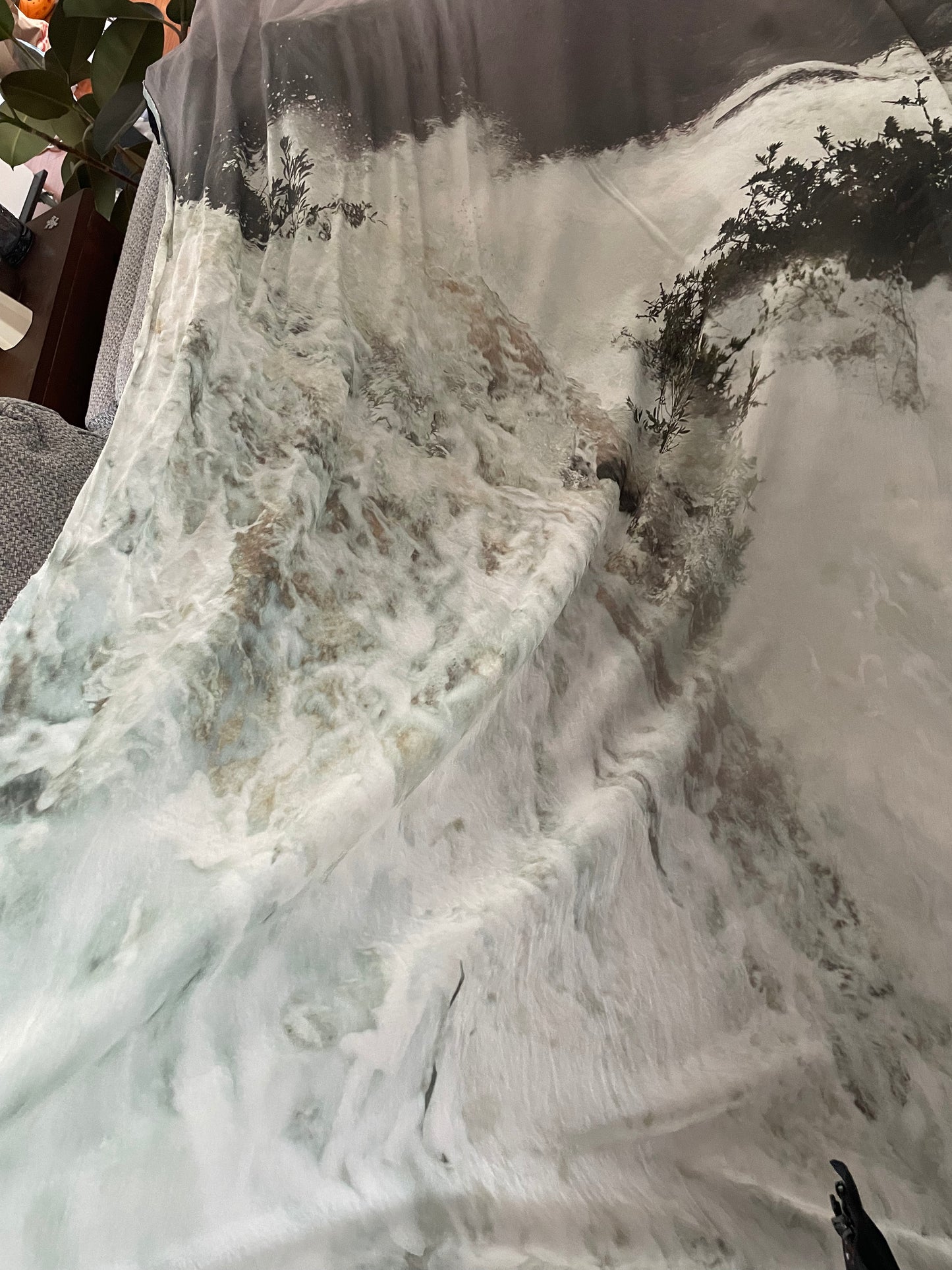 Large Format Art Print on silk