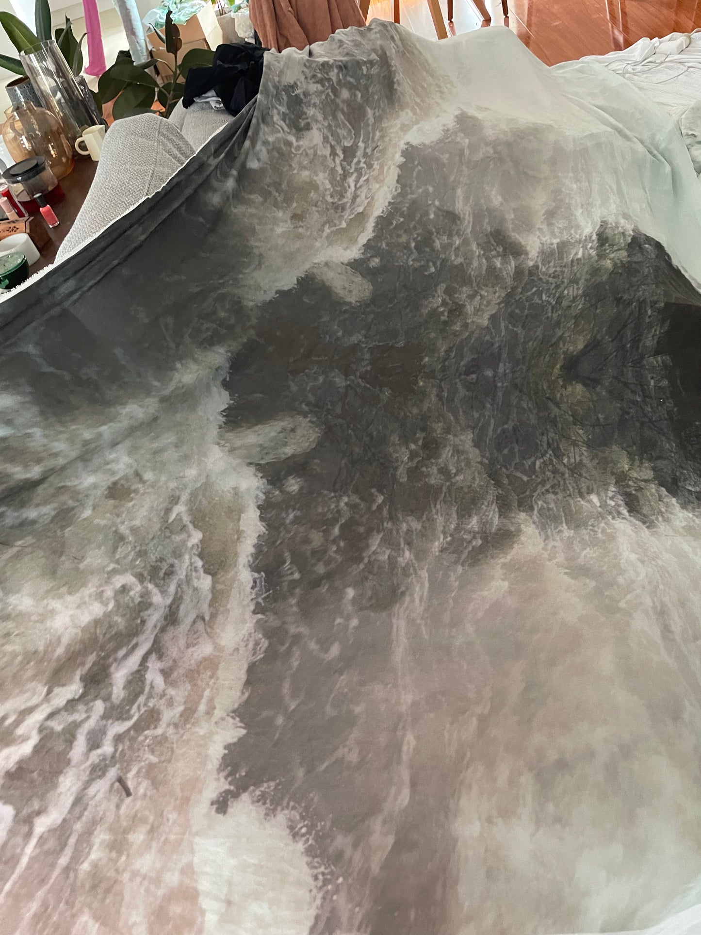 Large Format Art Print on silk