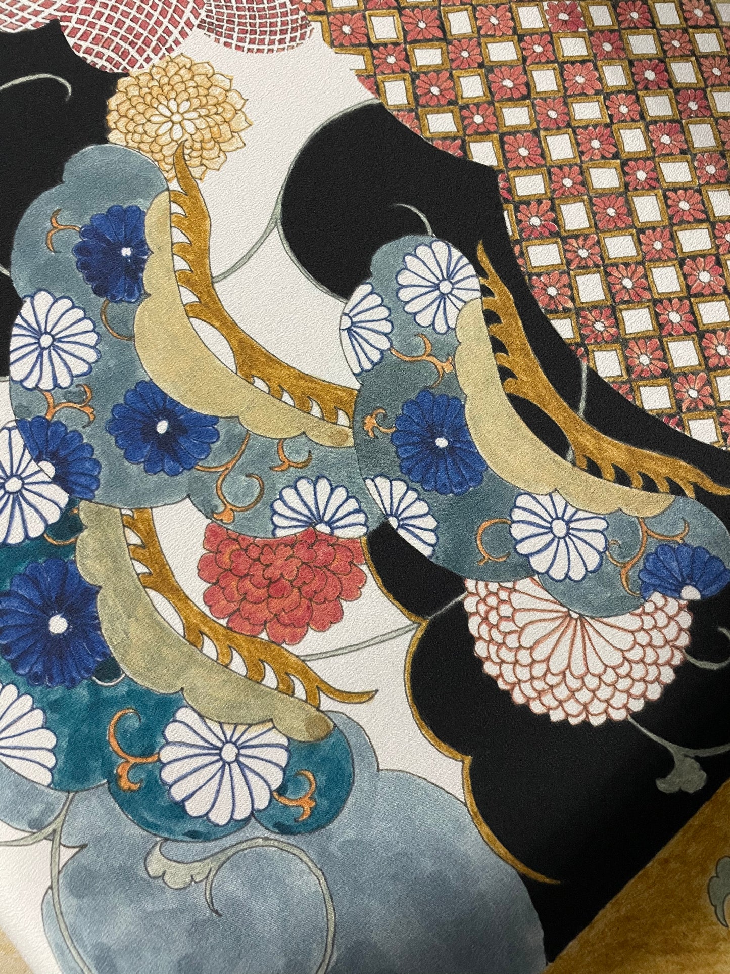 Silk Crepe De Chine 10 momme Custom Print