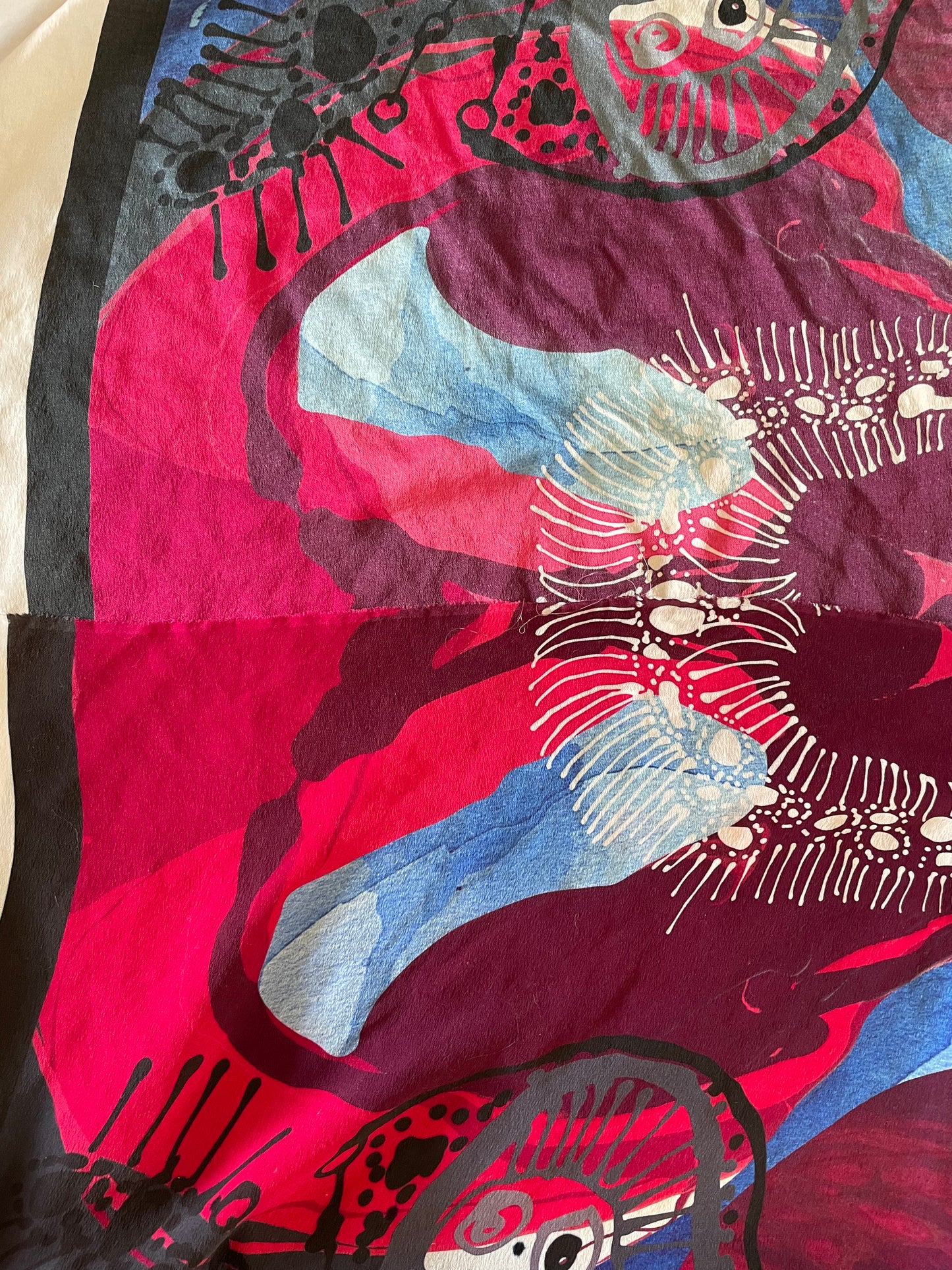 Silk Satin Georgette 12 momme Custom Print